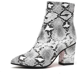 Snakeskin boots